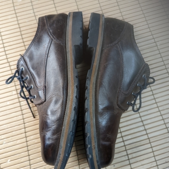 Timberland Earthkeepers Mens  Brown Leather Lace Up shoes sz 9W. 66pm main image 7